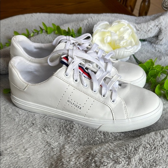 Tommy Hilfiger Shoes - Tommy Hilfiger White Athletic Shoes